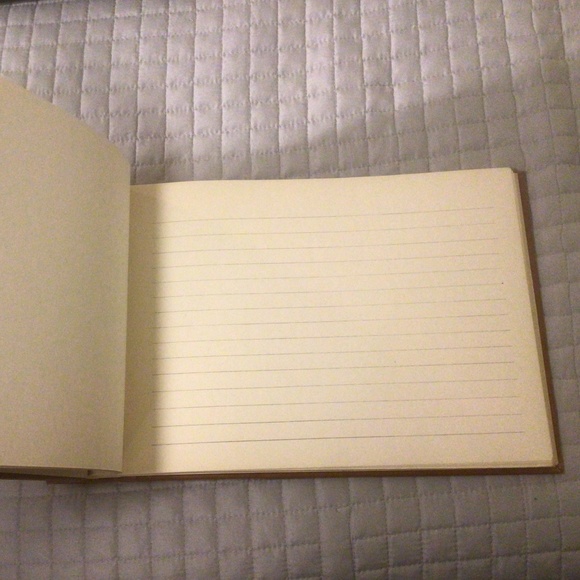 Leather Guest Sign-in Hardcover Book - Picture 4 of 4